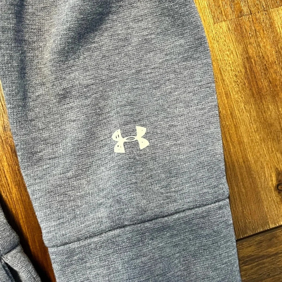 Under Armour blue University of Notre Dame hooded sweatshirt youth large EUC - Picture 4 of 8